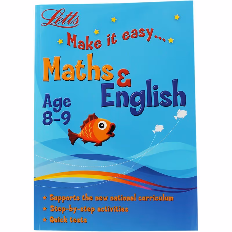 Letts Maths and English: Ages 8-9