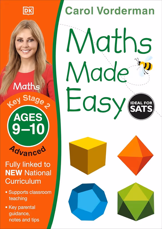 Maths Made Easy: Advanced, Ages 9-10 (Key Stage 2): Supports the National Curriculum, Maths Exercise Book (Made Easy Workbooks)