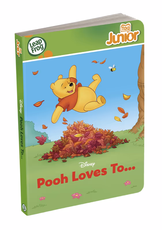 LeapFrog Tag Junior Book: Pooh Loves To (works with LeapReader Junior)