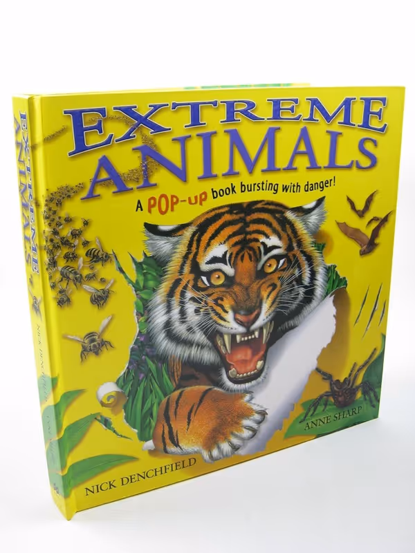Extreme Animals: A pop-up book bursting with danger!