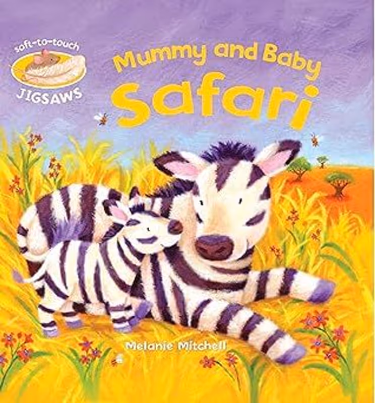 Mummy and Baby Safari: Soft-to-Touch Jigsaws