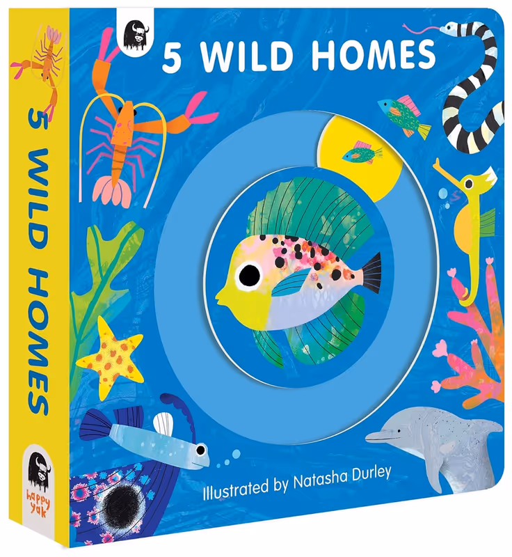 5 Wild Homes Board book