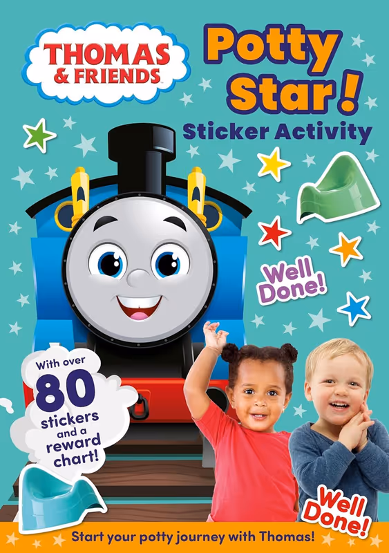 Thomas & Friends: Potty Star! Sticker Activity, Paperback