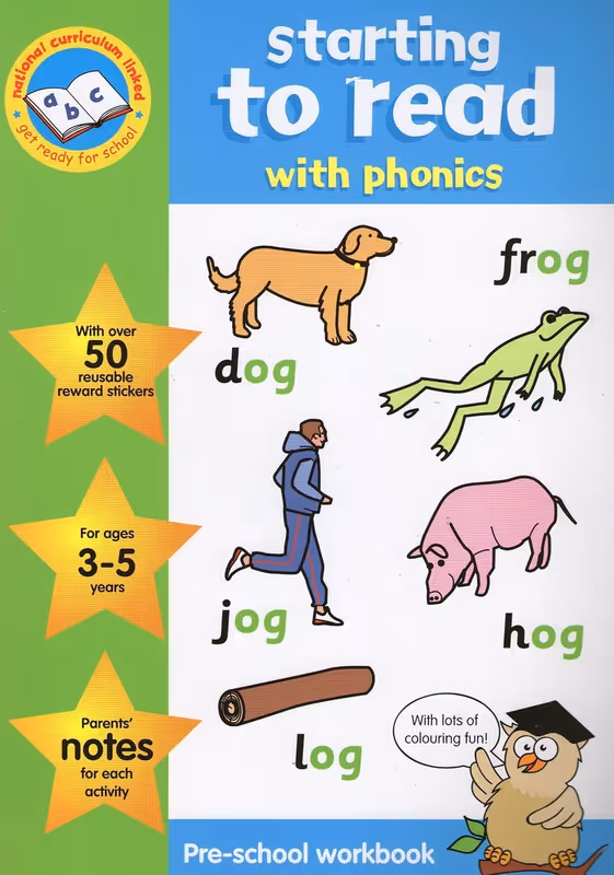 Starting To Read With Phonics - Ages 3-5 Years 