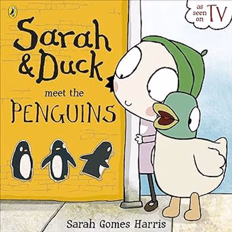 Sarah and Duck meet the Penguins