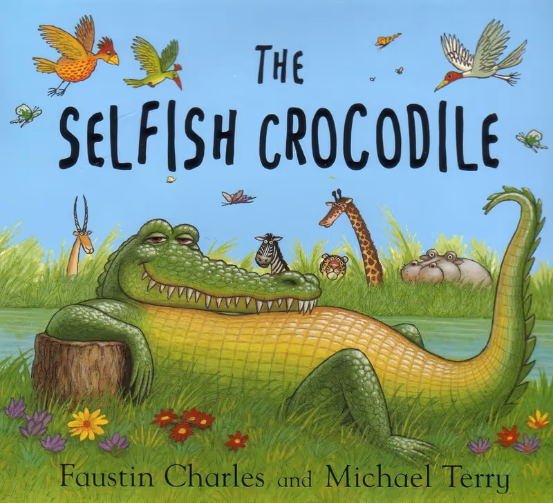 The Selfish Crocodile Board book