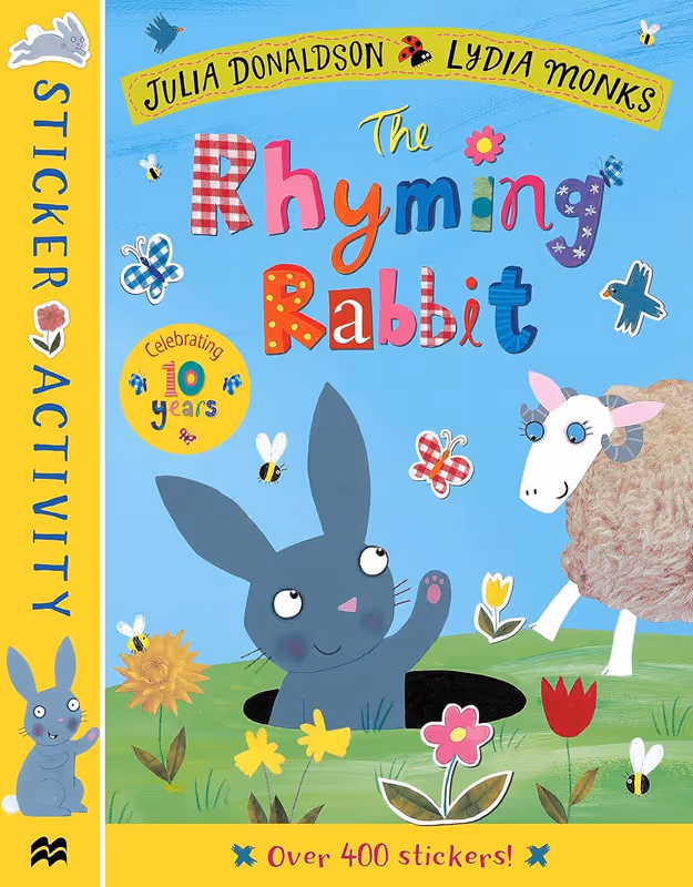 The Rhyming Rabbit Sticker Book Paperback 