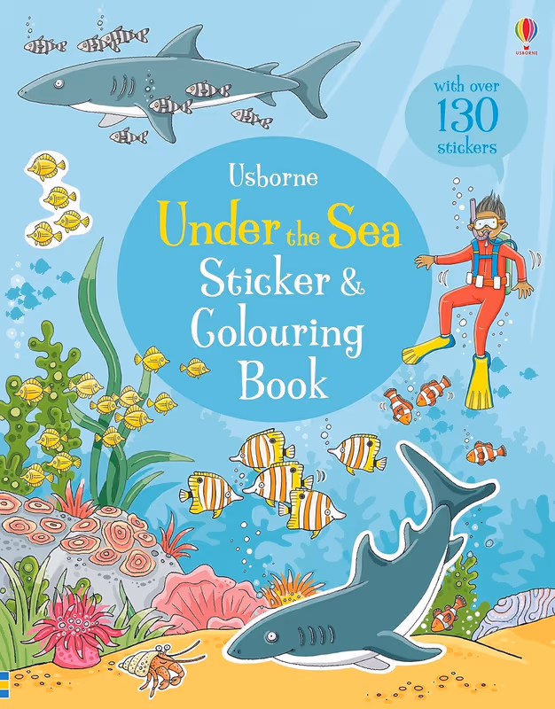 Under the Sea Sticker and Colouring Book (Sticker and Colouring Books) 