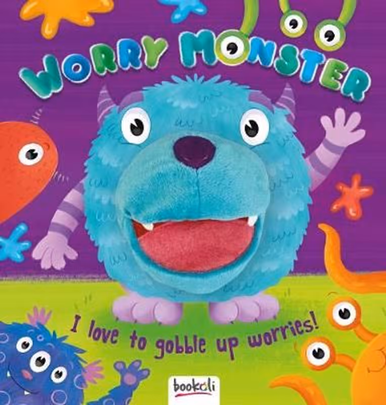 Worry Monster - Puppet Book (Hardback)