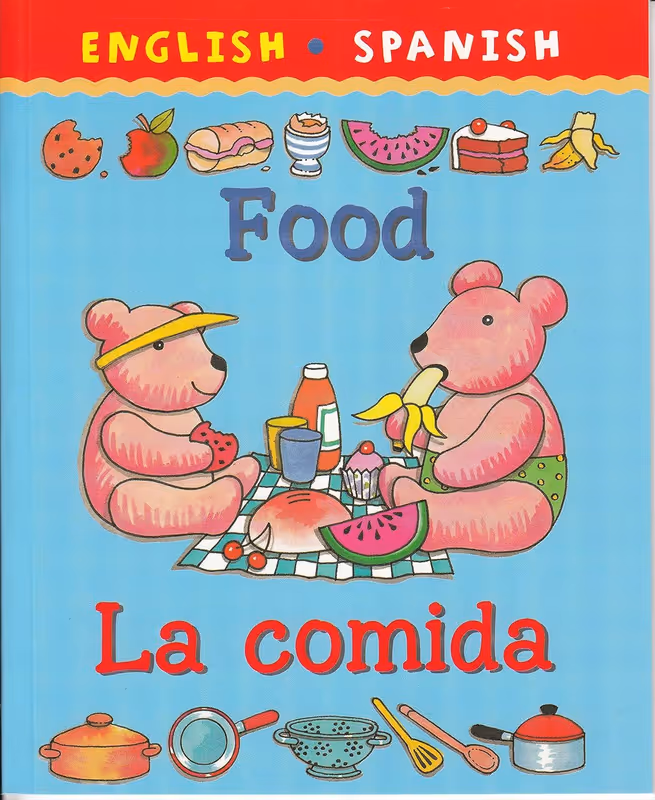 English Spanish Food La comida