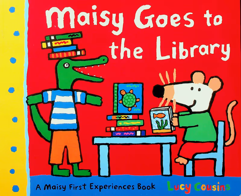 Maisy Goes To The Library