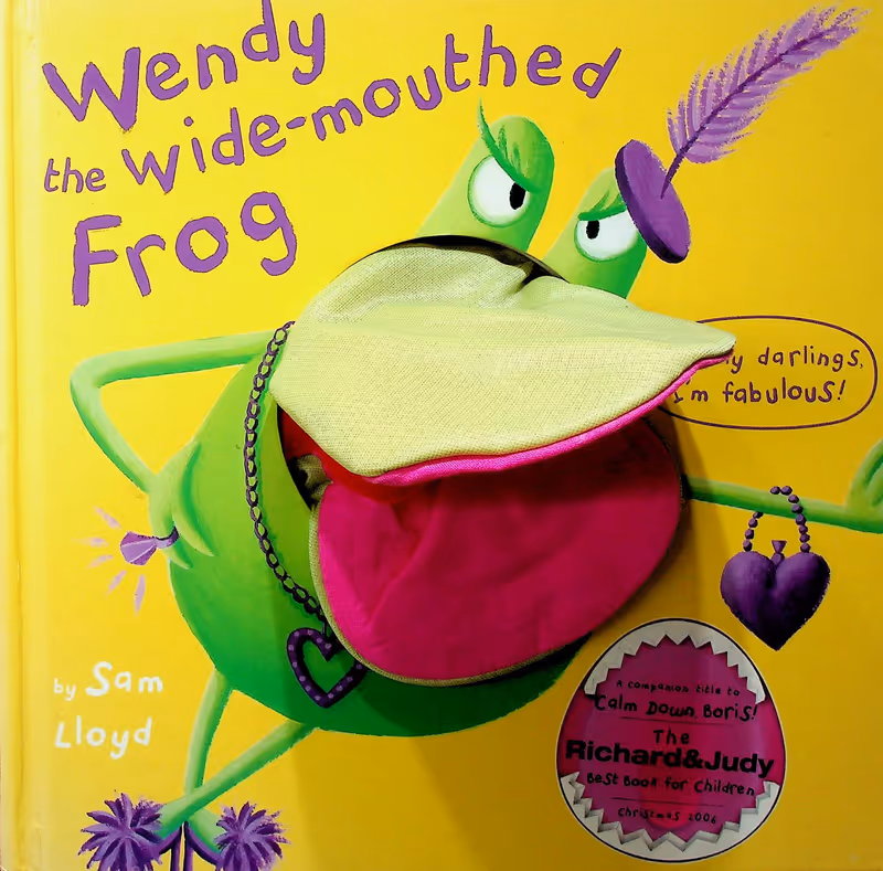 Wendy the Wide-mouthed Frog