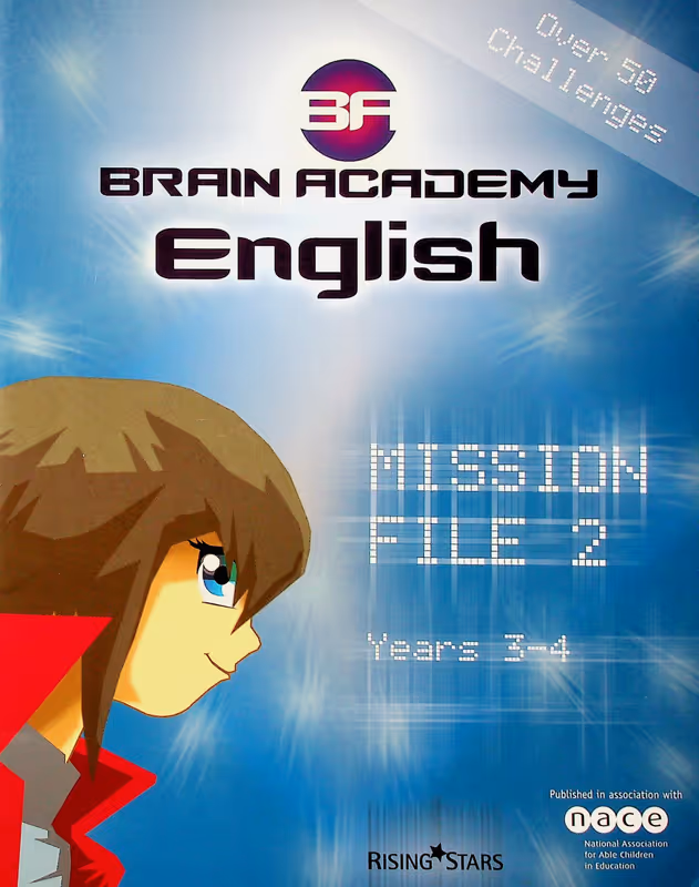 Brain Academy English - Mission File 2 Years 3-4