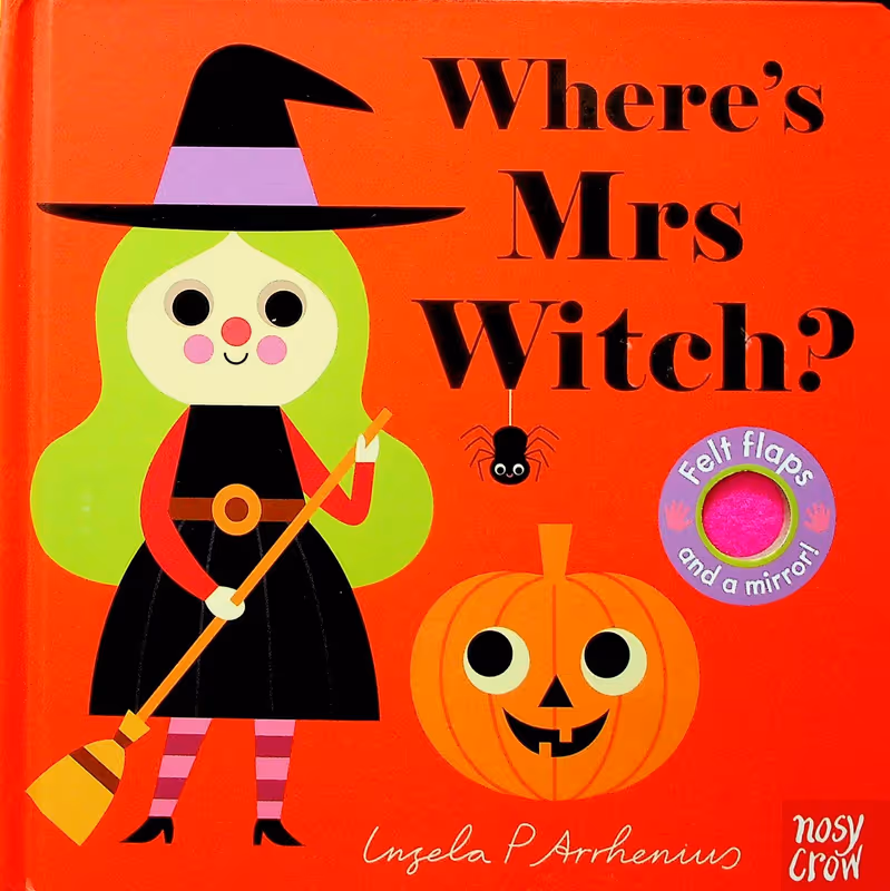 Where's Mrs Witch? (Felt Flaps)