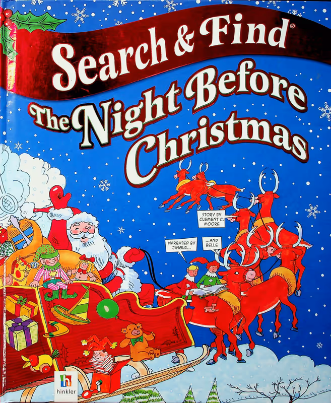 The Night Before Christmas Search and Find 