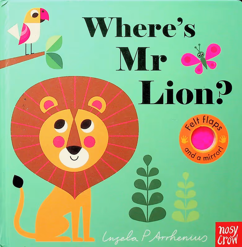 Where's Mr Lion? (Felt Flaps)