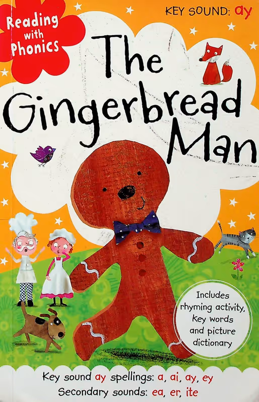 The Gingerbread Man (𝐑𝐞𝐚𝐝𝐢𝐧𝐠 𝐰𝐢𝐭𝐡 𝐏𝐡𝐨𝐧𝐢𝐜𝐬) (Paperback)