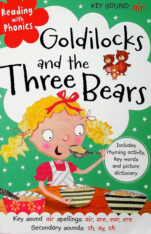 Goldilocks and the Three Bears (𝐑𝐞𝐚𝐝𝐢𝐧𝐠 𝐰𝐢𝐭𝐡 𝐏𝐡𝐨𝐧𝐢𝐜𝐬) (Paperback)