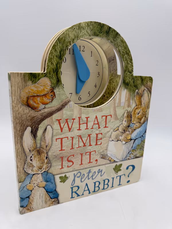 What Time Is It, Peter Rabbit?: A Clock Book 
