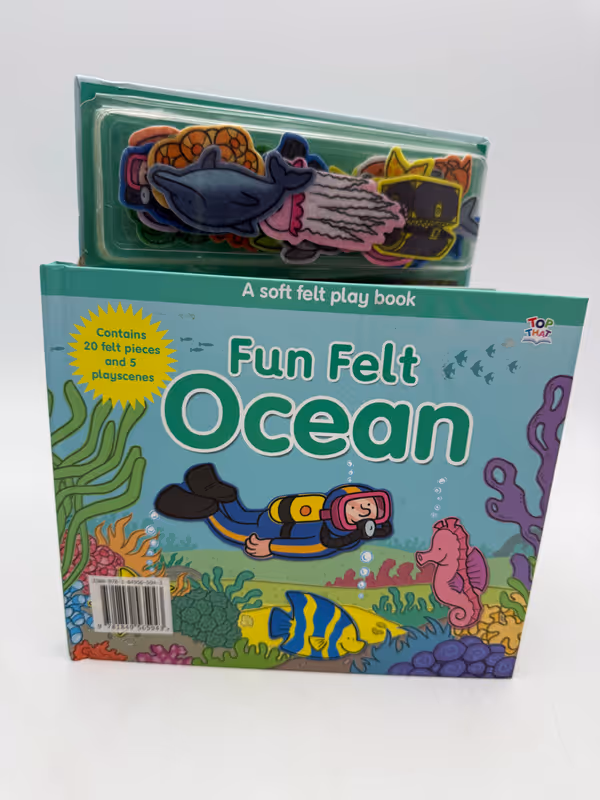 Fuzzy Felt Book : Ocean